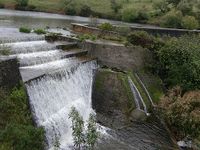 Dam water fall (a)